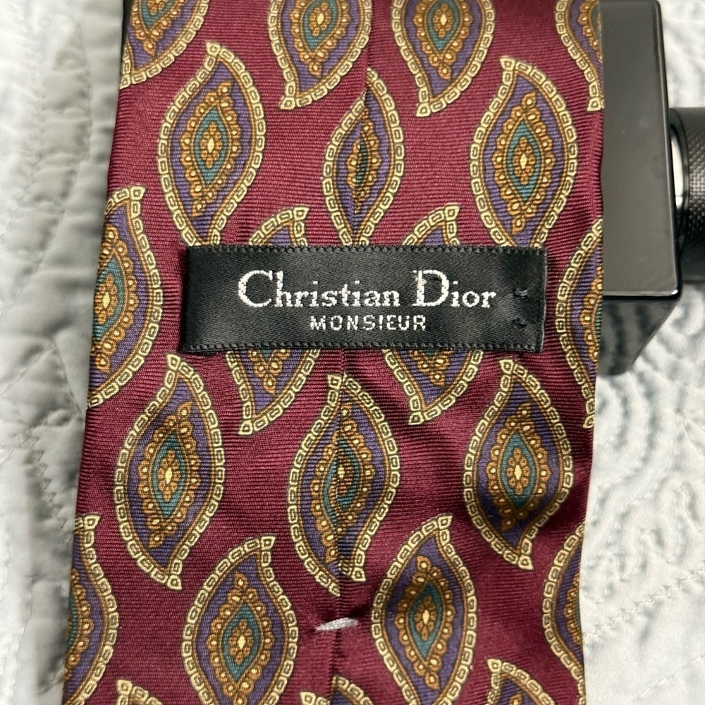 CHRISTIAN DIOR TIE FOR MEN’S - Picture 7 of 9